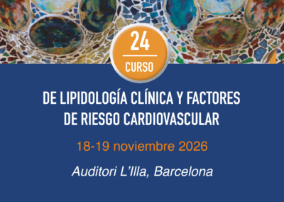 24º Curso de lipidología clínica y factores de riesgo cardiovascular 